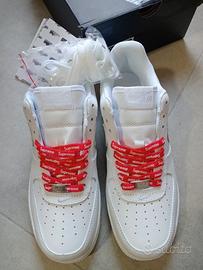 Nike Air Force 1 Low Supreme Bianche 39