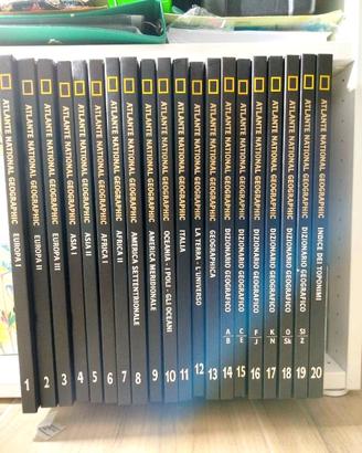 GRANDE ATLANTE NATIONAL GEOGRAPHIC in 20 volumi