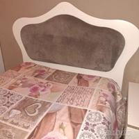 Letto singolo imbottito