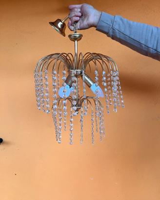 Lampadario classico in cristallo
