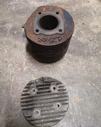 Cilindro e testa originali Lambretta li 125