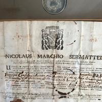 Reliquia di San Francesco d’Assisi con documento