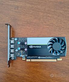 scheda video NVIDIA  T1000 4 gb