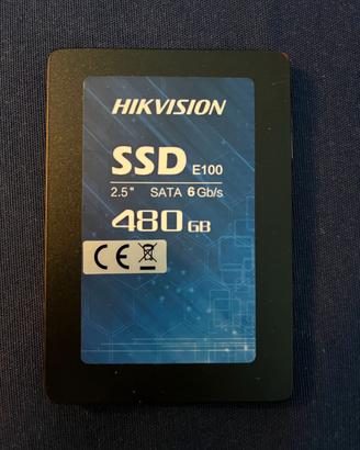 SSD 480 GB 2.5" Hikvision E100