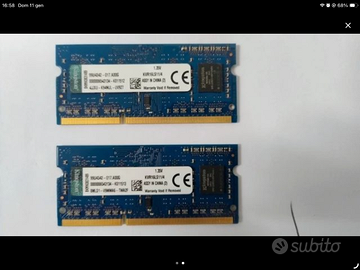 Kingston 2x4GB DDR3-1600 1.35V SODIMM