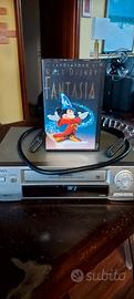 videoregistratore vhs aiwa fx990 e videocassetta 