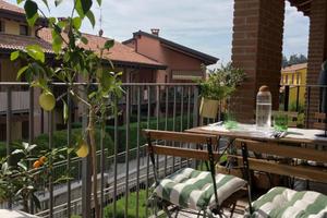 Bilocale con sottotetto e garage doppio