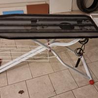 ASSE DA STIRO PROFESSIONALE ASPIRATO CON PEDALE