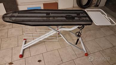 ASSE DA STIRO PROFESSIONALE ASPIRATO CON PEDALE