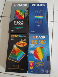 Videocassette VHS lunghissima durata
