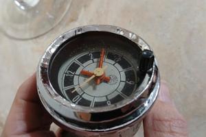 Orologio jaeger  da cruscotto auto d'epoca Alfarom