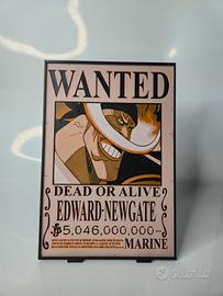 Quadro / Poster Wanted One Piece Barbabianca