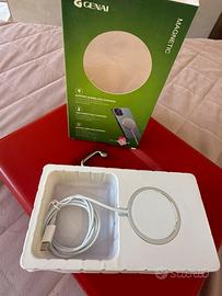 Caricatore wireless magnetico Genai 15W NUOVO