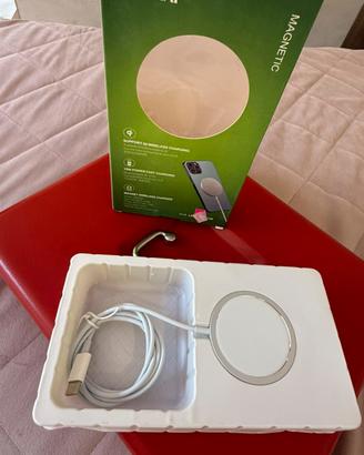 Caricatore wireless magnetico Genai 15W NUOVO