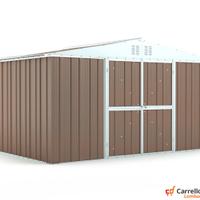 Box lamiera deposito Acciaio 403x269 tortora