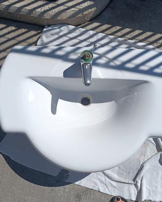 Lavabo semincasso ceramica