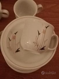 Porcella fine bavarese Mitterteich, set da caffe