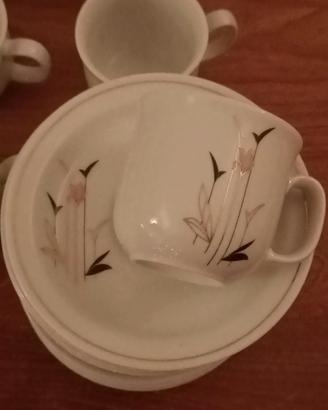 Porcella fine bavarese Mitterteich, set da caffe