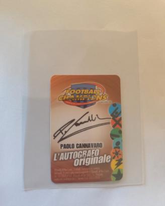 Carte FOOTBALL CHAMPIONS Serie A 2002-03 Autografi