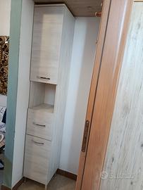 colonna bagno rovere chiaro 