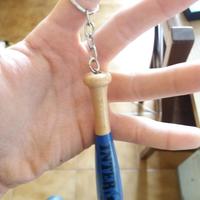 inter portachiavi a forma di mazza da baseball €1