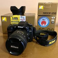 macchina fotografica NIKON D7500 con ottica 16-80