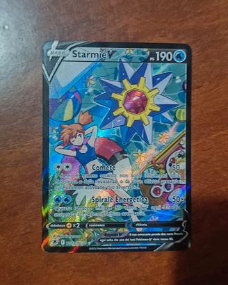 Carta Pokémon Starmie V Lucentezza Siderale ITA
