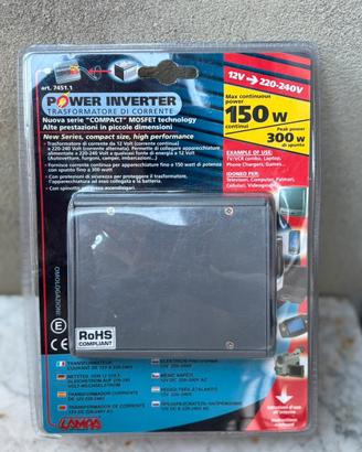 Lampa Power Inverter 150W (12V-220V) nuovo