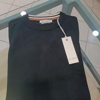 Maglione uomo girocollo nero J.Garet