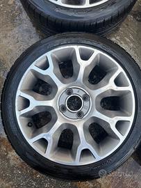 Cerchi e gomme Fiat 500 sport 195/45R16