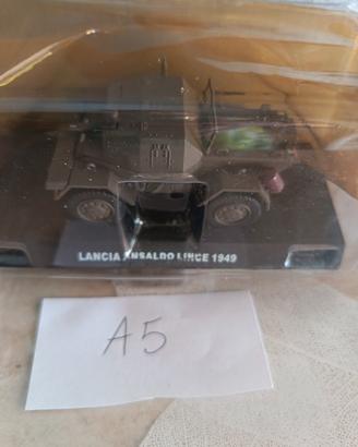 Modellino Lancia Ansaldo Lince 1949 militare