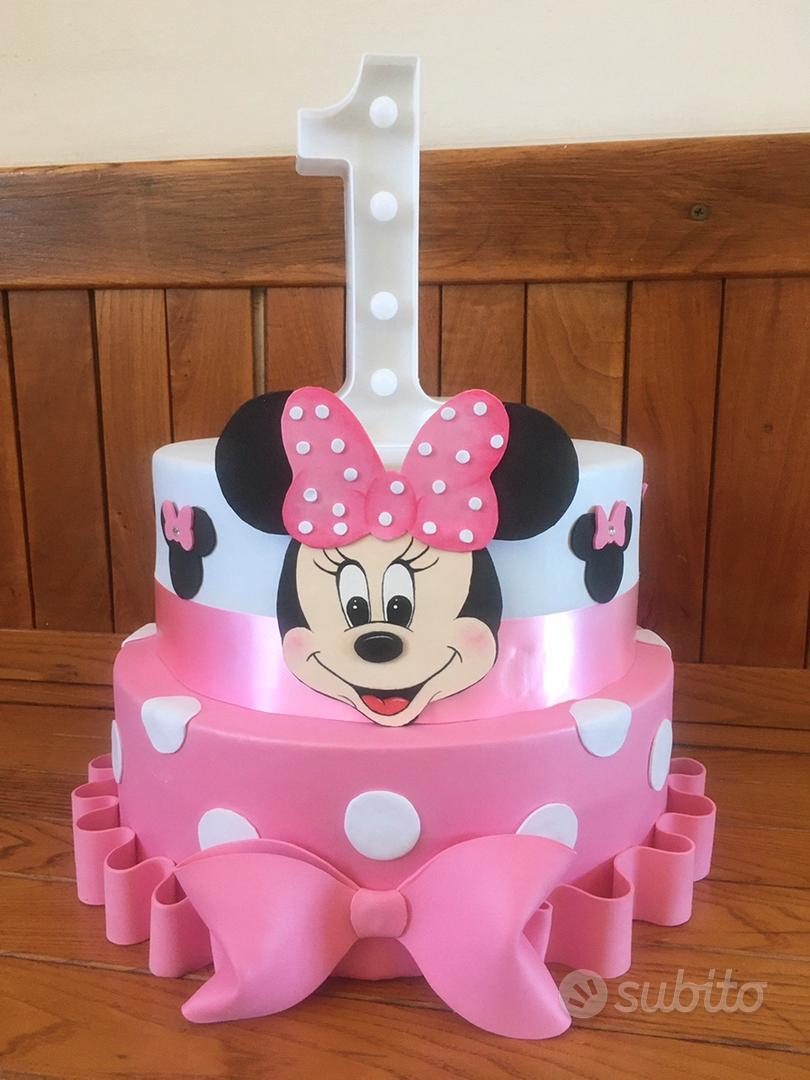 Torta scenografica🎀 MINNIE 🎀x - Small and Smile Hand Made