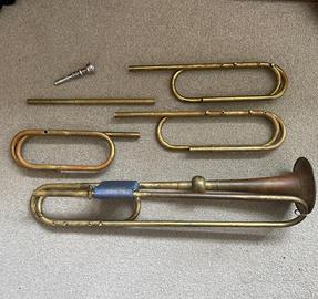 Tromba Barocca Naumann 3 fori C/D 415-440 mhz
