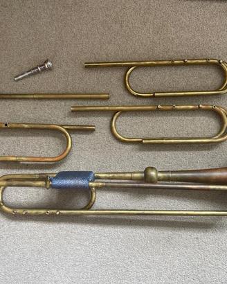 Tromba Barocca Naumann 3 fori C/D 415-440 mhz