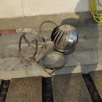 comignolo girevole in acciaio inox