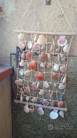 ornamento decorativo appeso conchiglie
