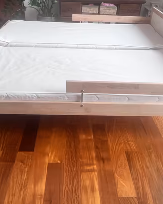 2 lettini IKEA SNIGLAR + materassi – 40€ uno / 70€