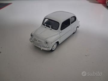 modellino 1/43 fiat 600 d solido