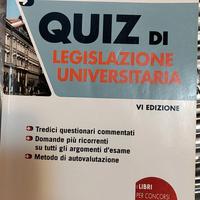 Manuale Quiz di Legislazione Universitaria