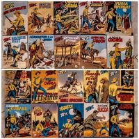 Lotto 20 Tex anni 70-90 in blocco 