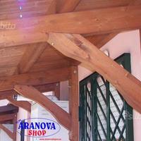 Braccio per pensilina in legno per finestre