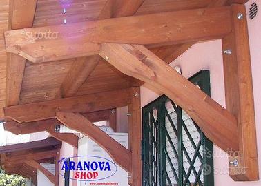 Braccio per pensilina in legno per finestre