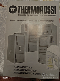 Caldaia a legna Thermorossi Aspitatronic 30 kw