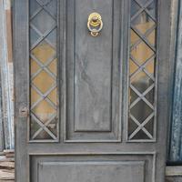 Portone d'ingresso in ferro battuto 