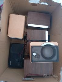 impianto audio misto