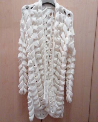 Cardigan lungo donna