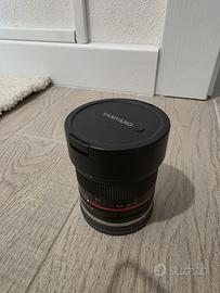 Obiettivo Fisheye Samyang f2.8