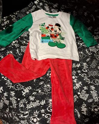 pigiamino Topolino  Natale