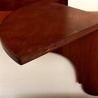 mensola angolare in legno