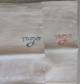 coppia di asciugamani 